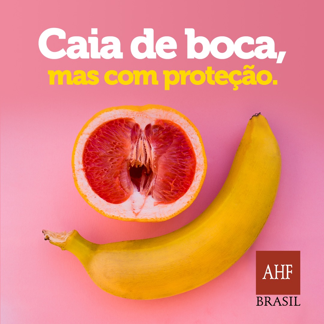 Sem medo do sexo oral - AHF Brasil